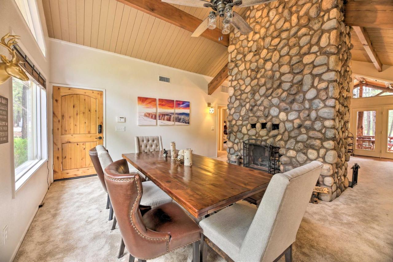 Lush Pinetop Retreat With Large Deck And Wooded Yard! Esterno foto